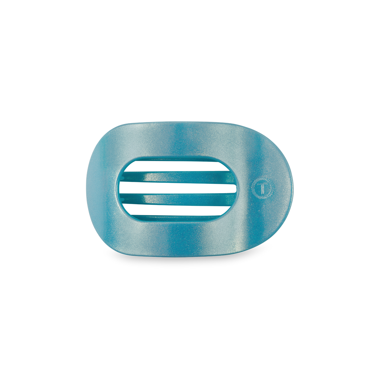 Round Flat Hair Clip | Small | Blue Seas