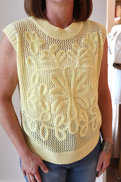 The Shailey Sleeveless Sweater