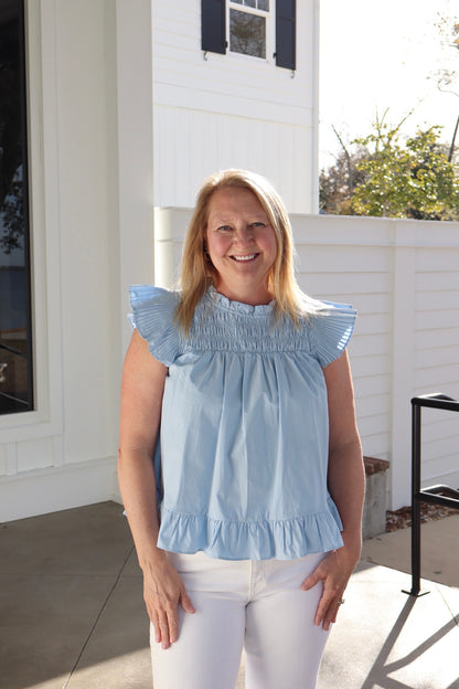 Meet me in Santorini Skyline Serenity Top