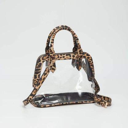 Analise Clear Satchel/Crossbody Bag