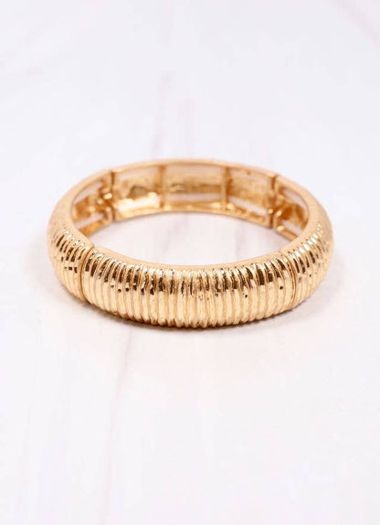 Caroline Hill Agda Metal Bracelet GOLD