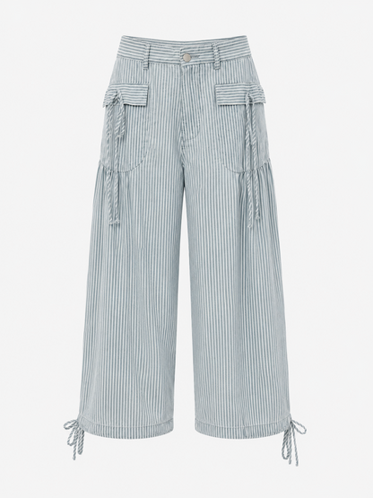 balloon stripe pants