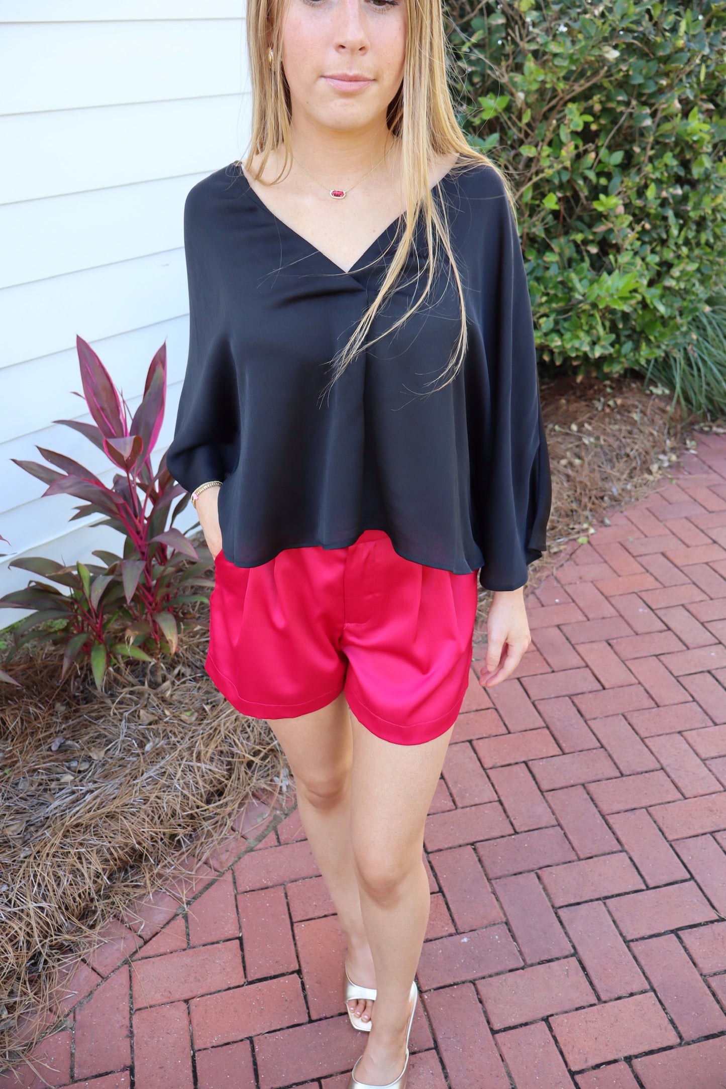 Glam Wine shorts