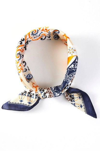 BS0096 Paisley and Arabesque Oriental Print Bandana