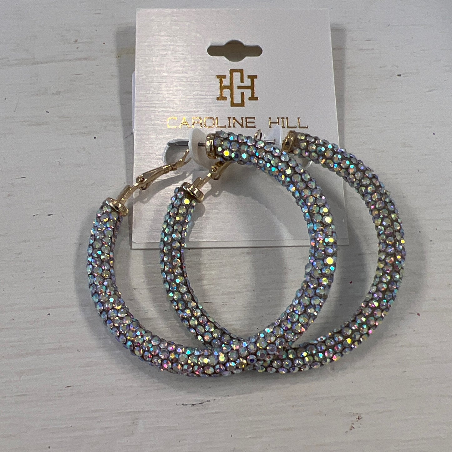 Caroline Hill pearl diamond hoop