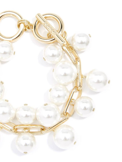 Zenzii Pearl and Chain Bracelet