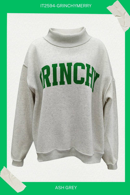 grinchy sweatshirt