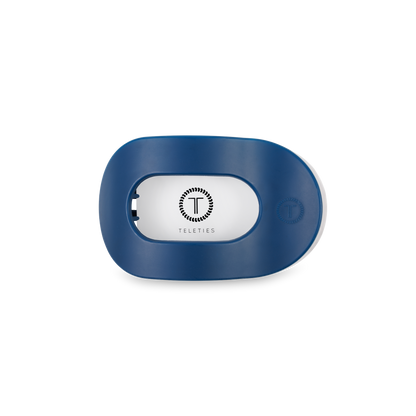 Round Flat Hair Clip | Small | Midnight Rain