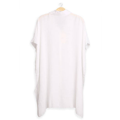 Women's Oversized Long Sleeveless Shirt Cover Up