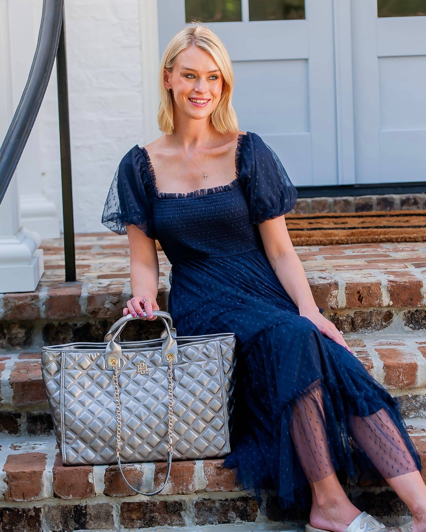 Melissa Tote Bag Black Pearl