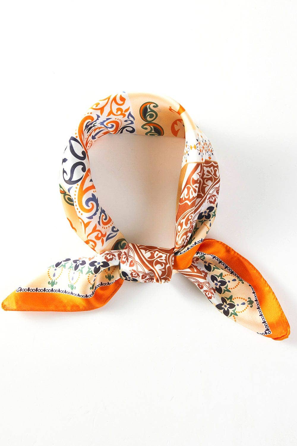 BS0096 Paisley and Arabesque Oriental Print Bandana