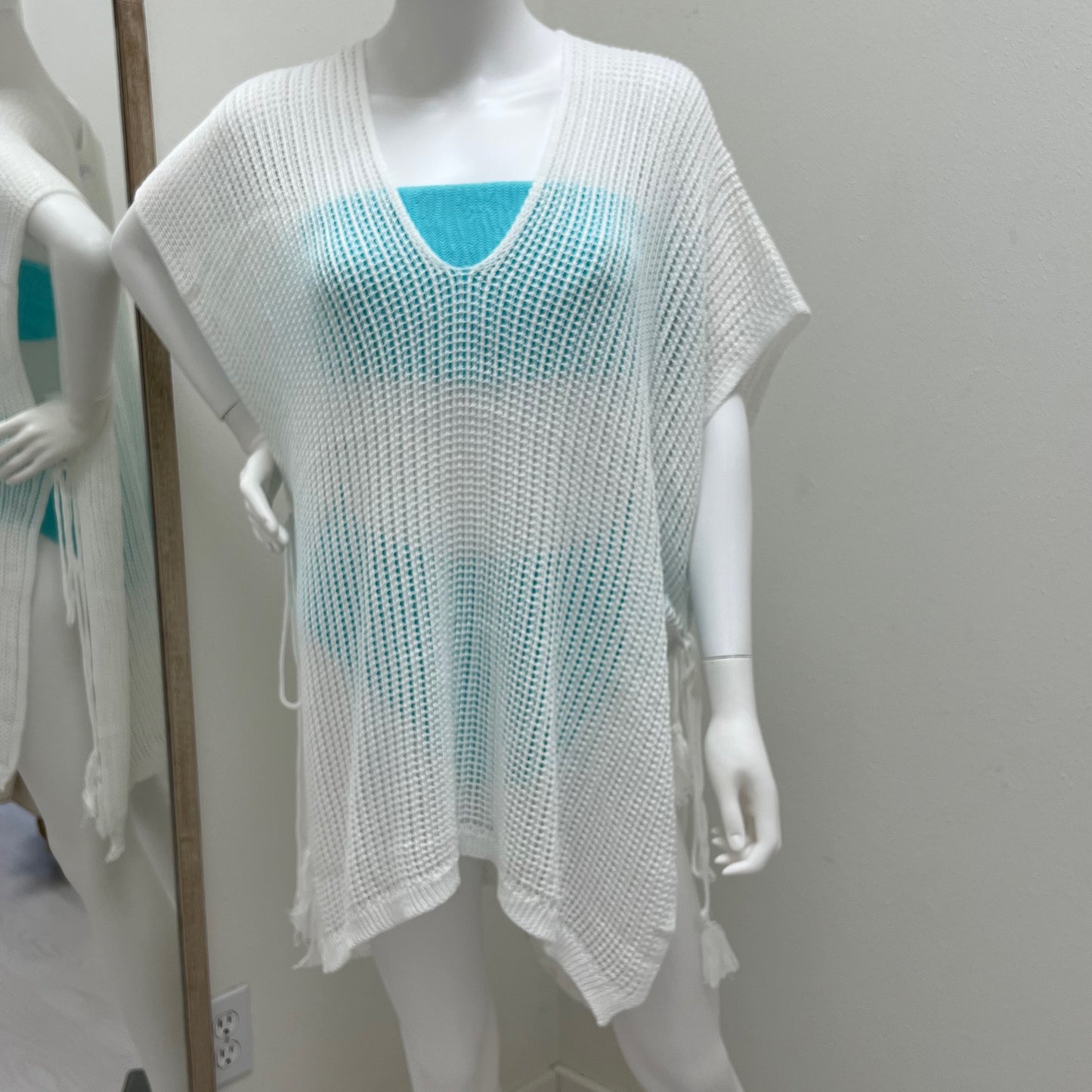 She & Sky crochet coverup