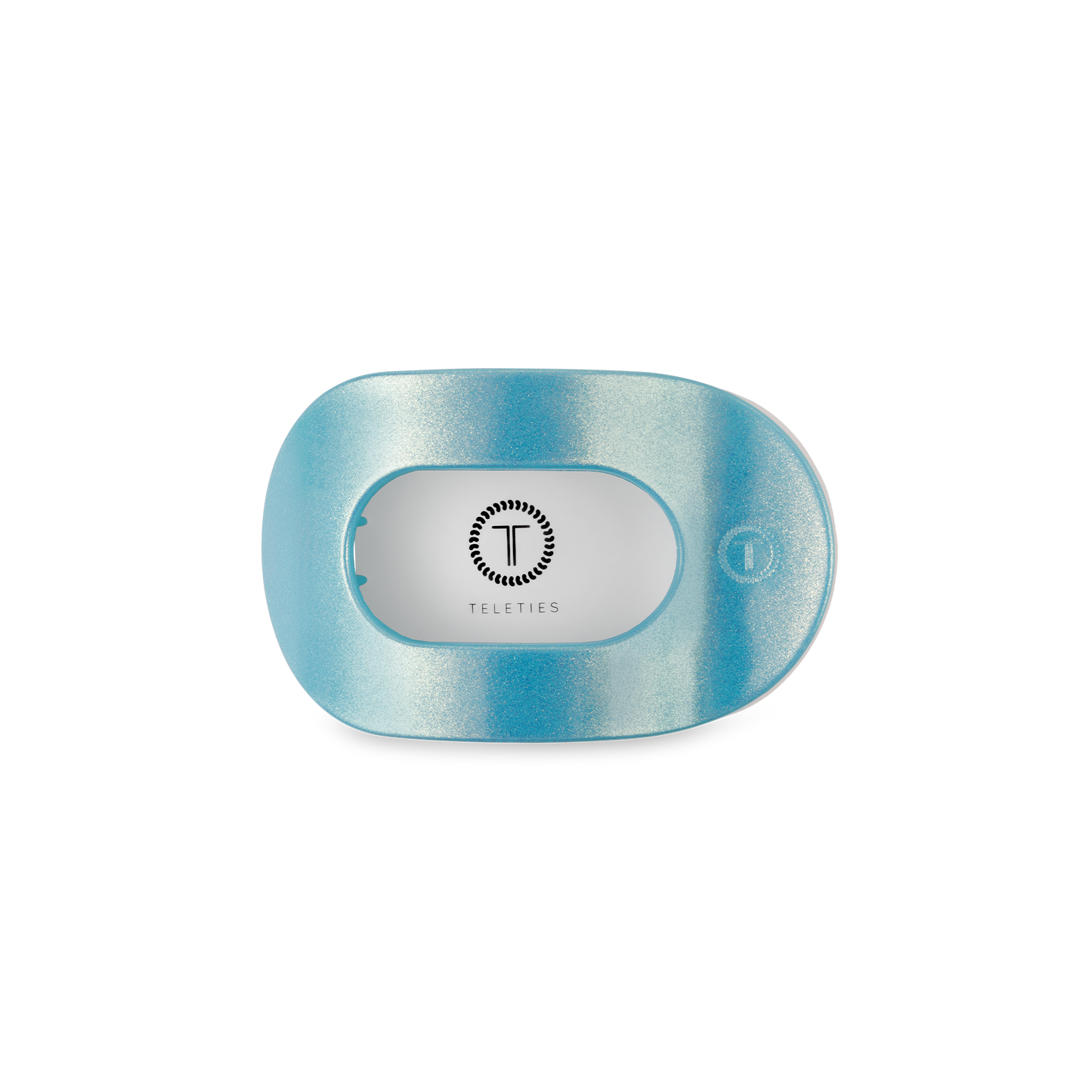 Round Flat Hair Clip | Small | Blue Seas