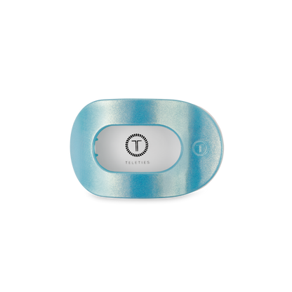 Round Flat Hair Clip | Small | Blue Seas