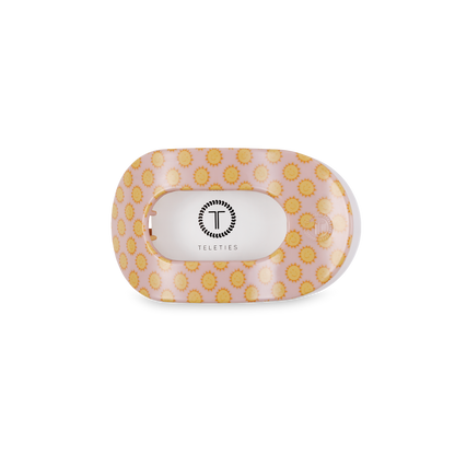 Round Flat Hair Clip | Small | Sunny Days Ahead