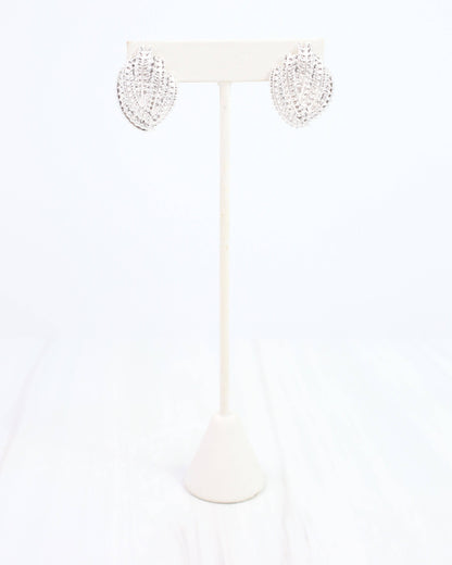 Sobrino Metal Earring Worn Silver