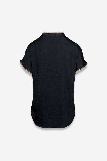 The Whitaker Whipstitch Blouse