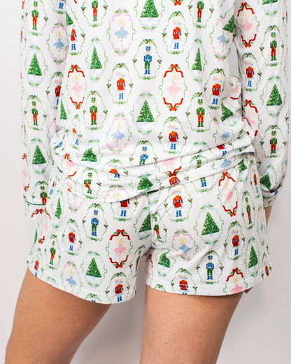 Nutcracker Waltz Sleep Shorts Set