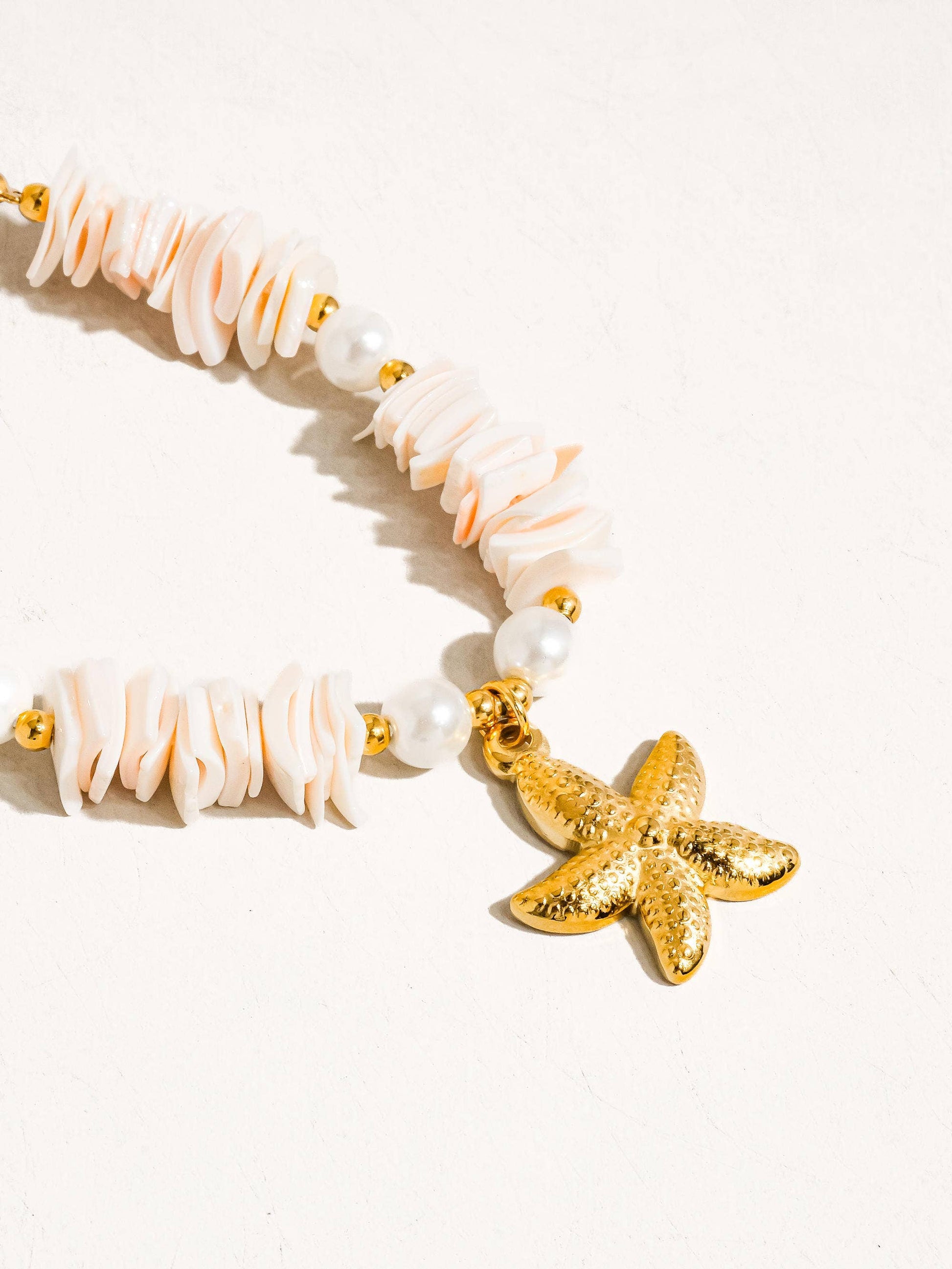 shell star necklace