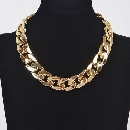 Oversized CCB Chain Necklace