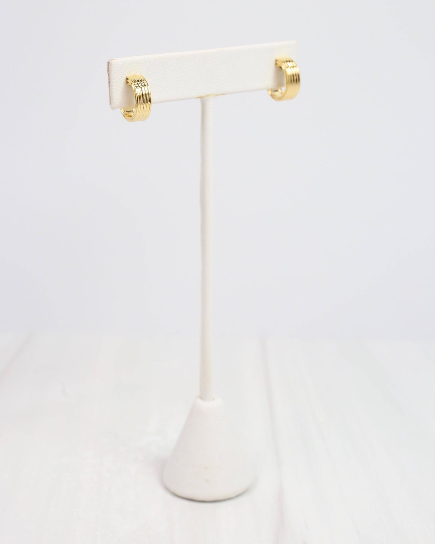 Caroline Hill Jennie Small Gold Hoop Gold