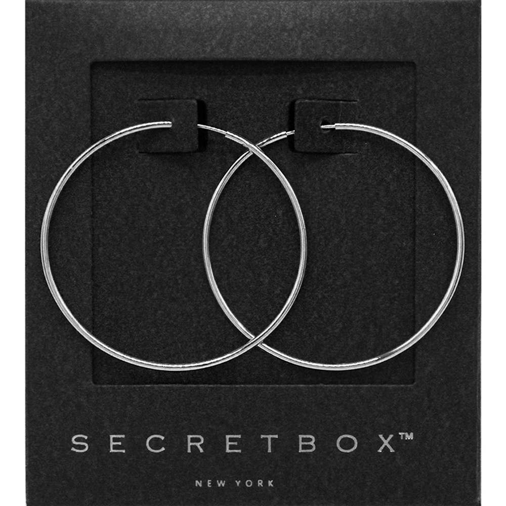 Secret Box_14K Gold Dipped Hoop Earrings