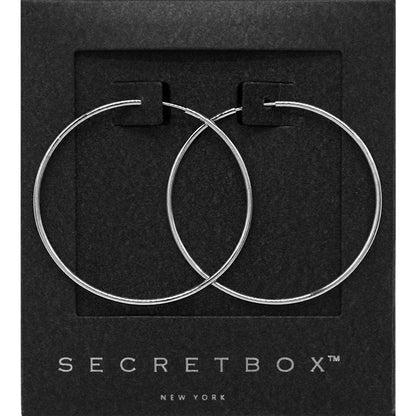 Secret Box_14K Gold Dipped Hoop Earrings