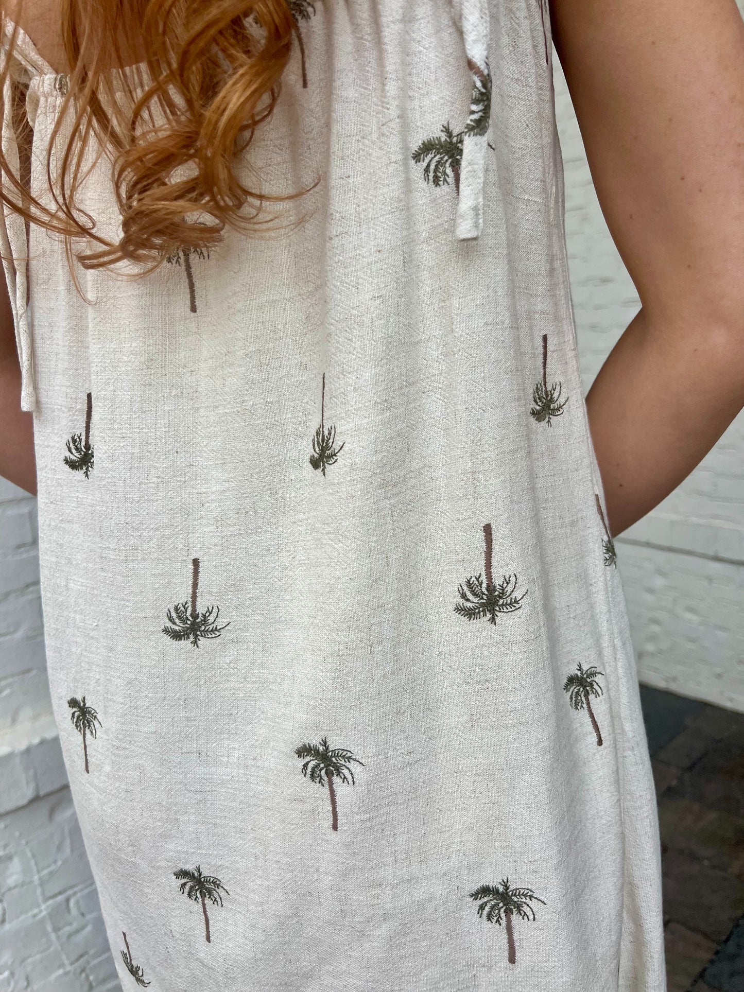 Drifting Palms Dress by Meet me in Santorini
