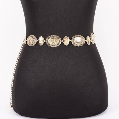 Vintage Metal Chain Belt