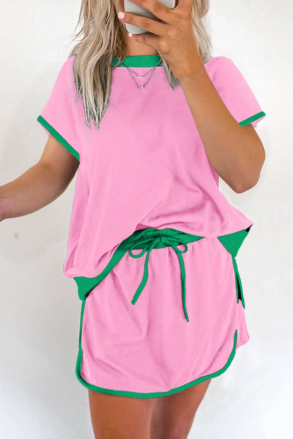 Bonbon Shirt and Skort 2Pcs Set