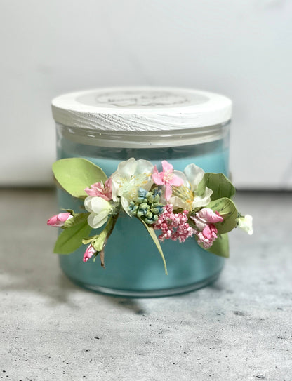 Mothers Day, Birthday, Decorated Candle, Bridal, Summer