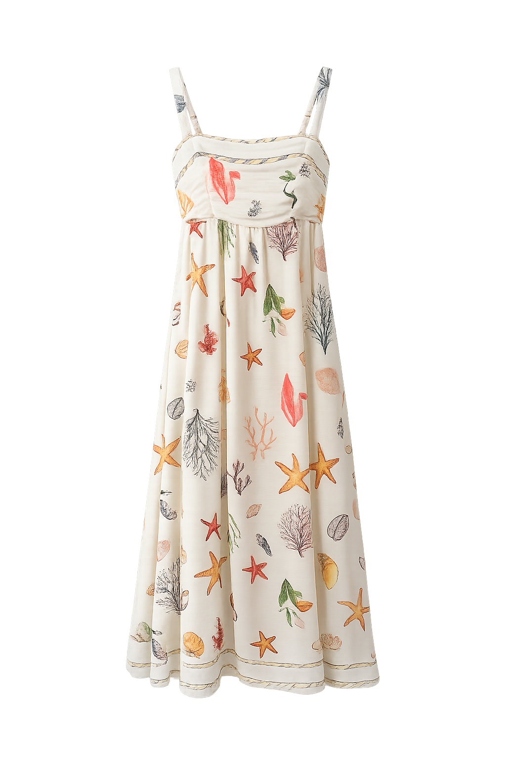 nautical print sundress