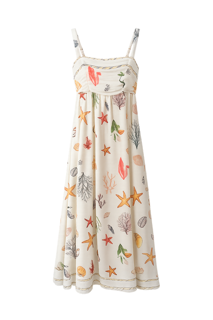 nautical print sundress