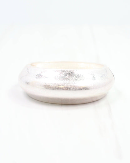 Arabella Bangle Bracelet Worn Silver