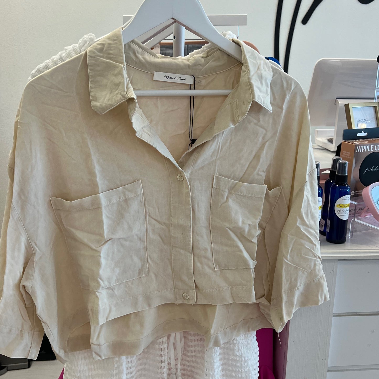 Mustard Seed Colleen top