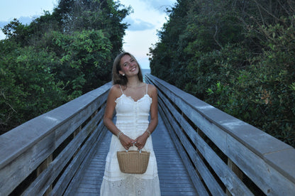 The Ruffle Eyelet Dress