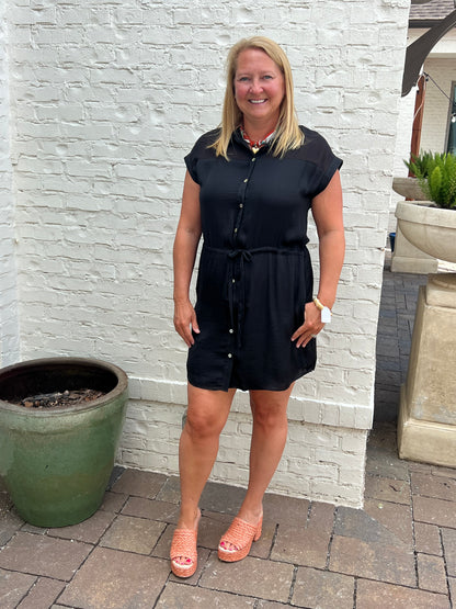 The Baylor Button down dress