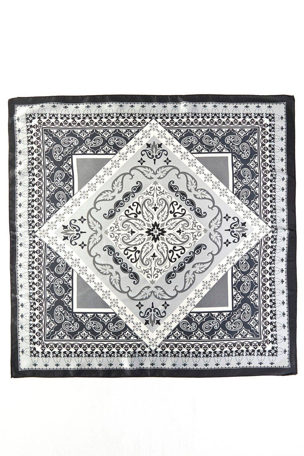 BS0096 Paisley and Arabesque Oriental Print Bandana
