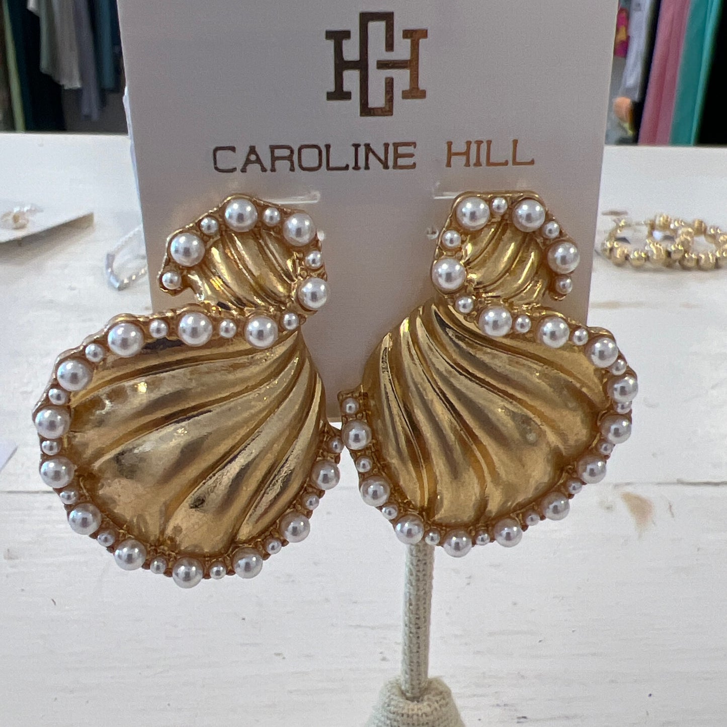 Caroline hill swirly shell