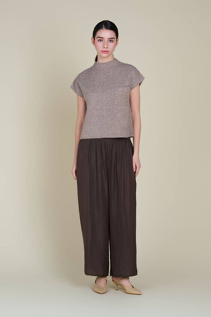 The Wanda Wide Leg Satin Pants