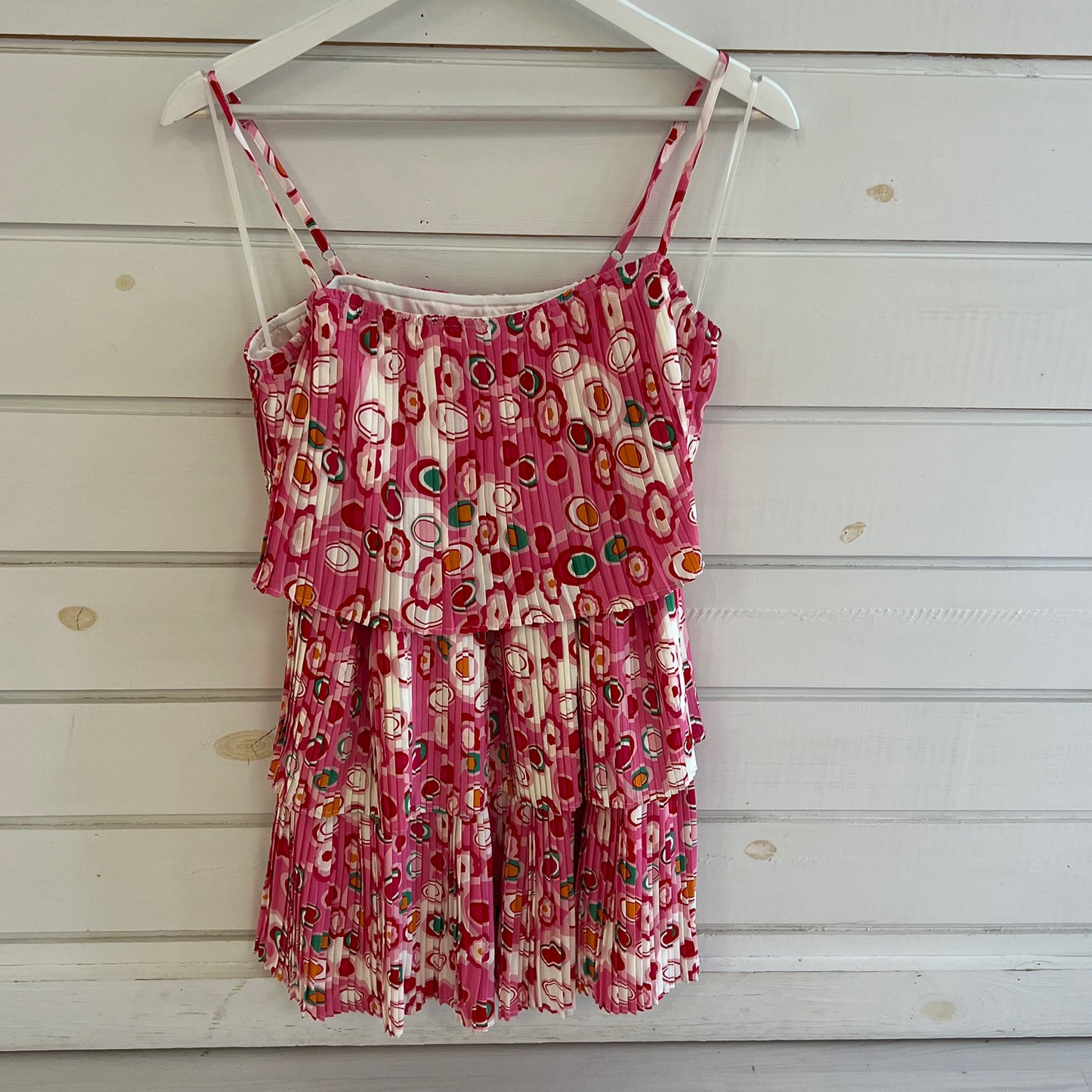 Carole Christian Marie Minidress- pink print