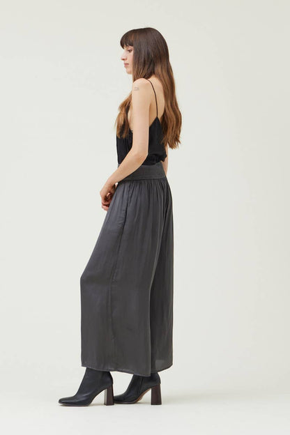 The Wanda Wide Leg Satin Pants