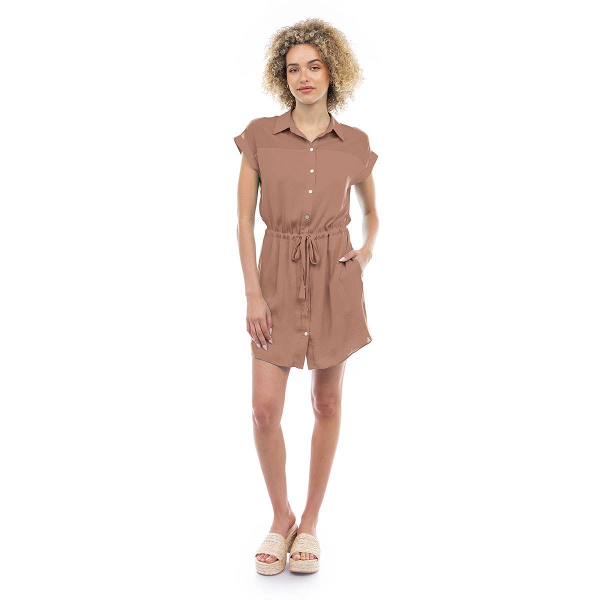 The Baylor Button down dress