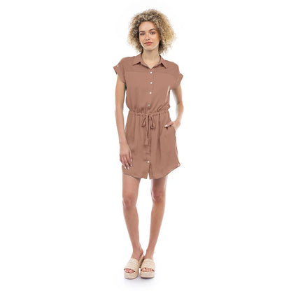 The Baylor Button down dress