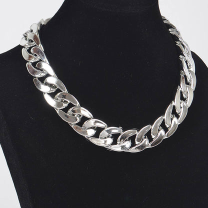 Oversized CCB Chain Necklace