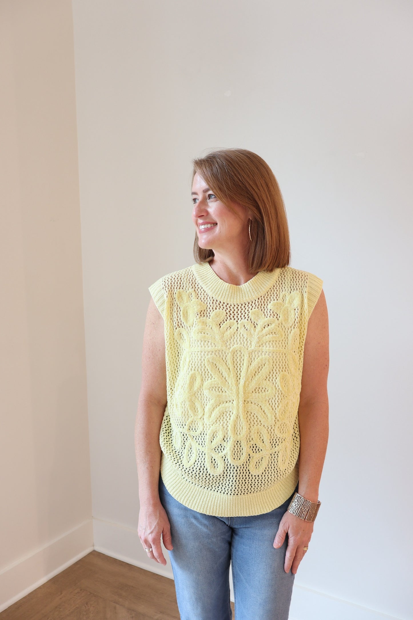 The Shailey Sleeveless Sweater