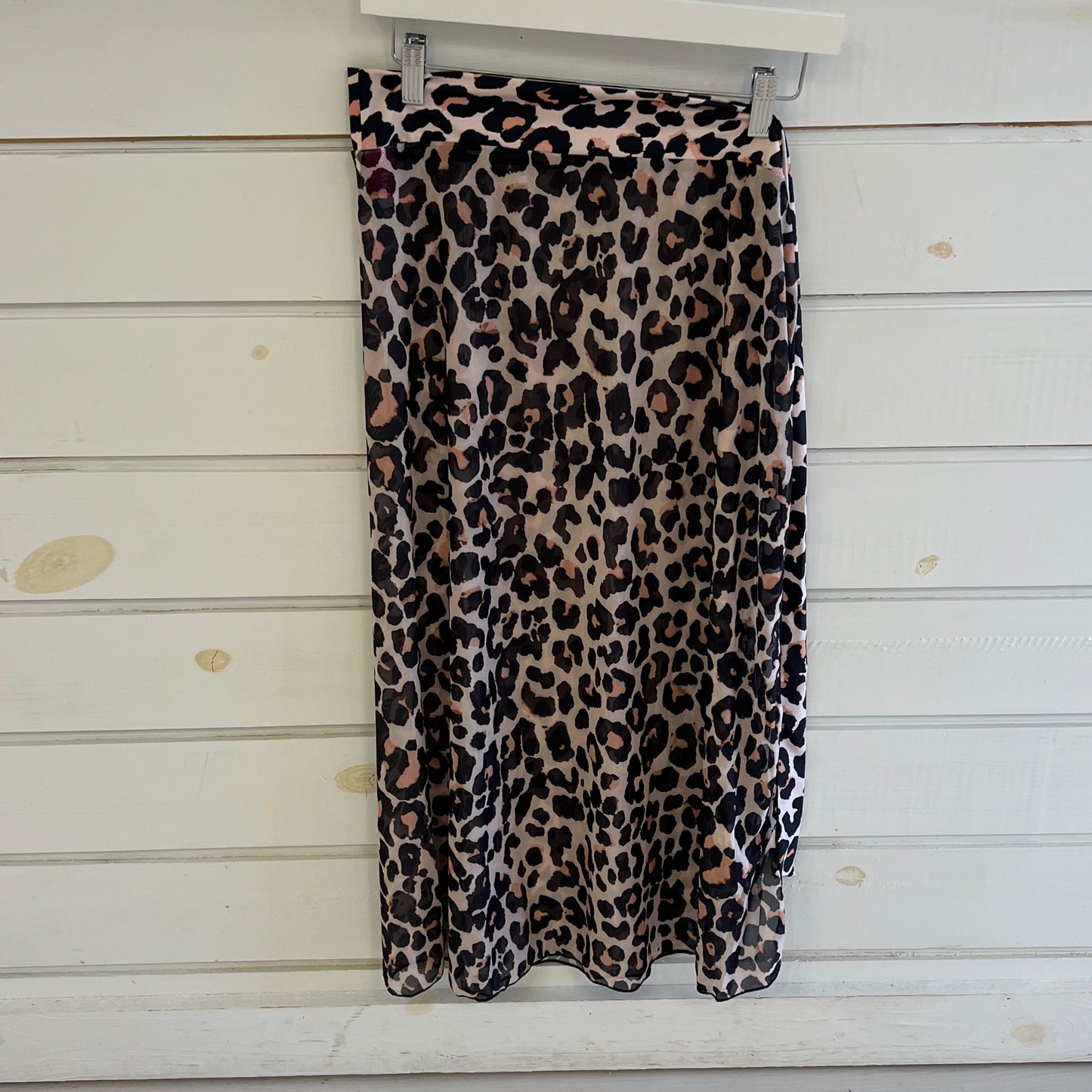 Jess Lea lookout leopard skirt coverup