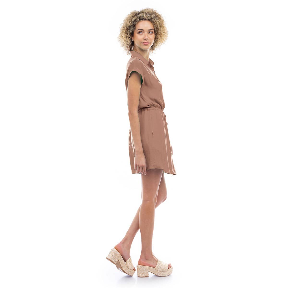 The Baylor Button down dress
