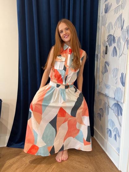 Multiprism Skirt by Elan