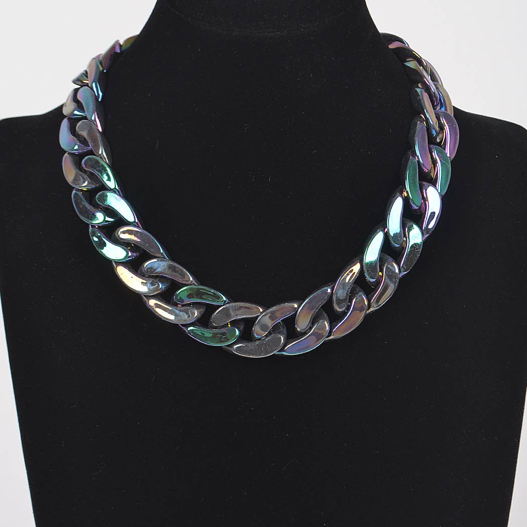 oversized chain necklace